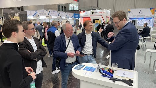 Interessierte Unternehmensdelegation