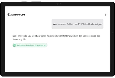 Einfache Frage mit Antwort